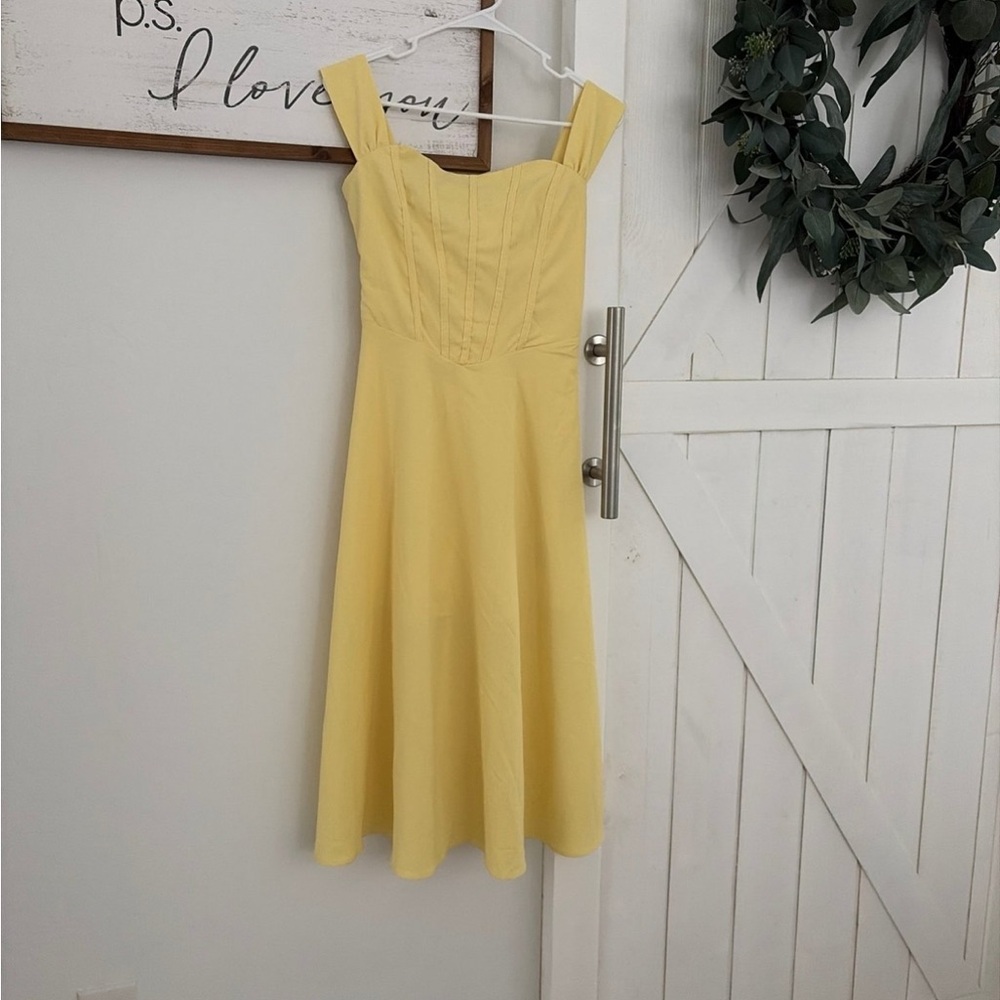 Beautiful Yellow Dress